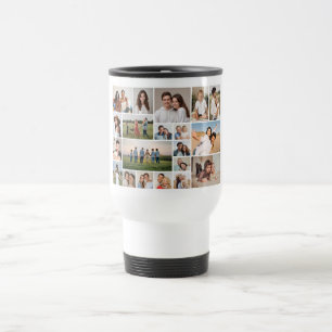 Caneca Térmica Crie sua própria colagem de fotos 20