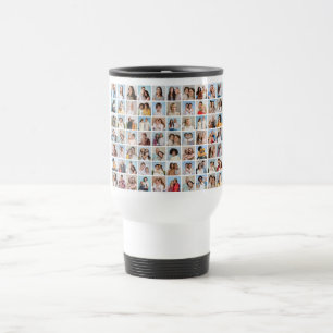 Caneca Térmica Crie sua própria colagem de fotos 70