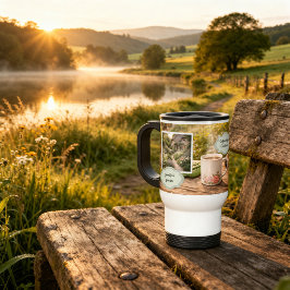 Caneca Térmica Crie sua própria foto de café antes da jardinagem
