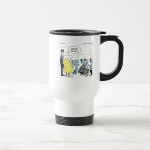 Caneca Térmica Crimes do rato pelo Rick London Funny
