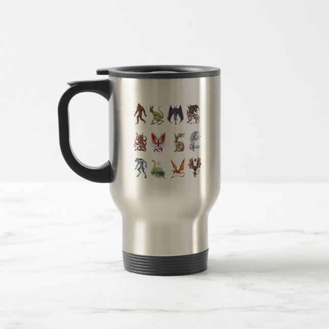 Caneca Térmica Criptozoologia Criptide Criptozoologia (Esquerda)