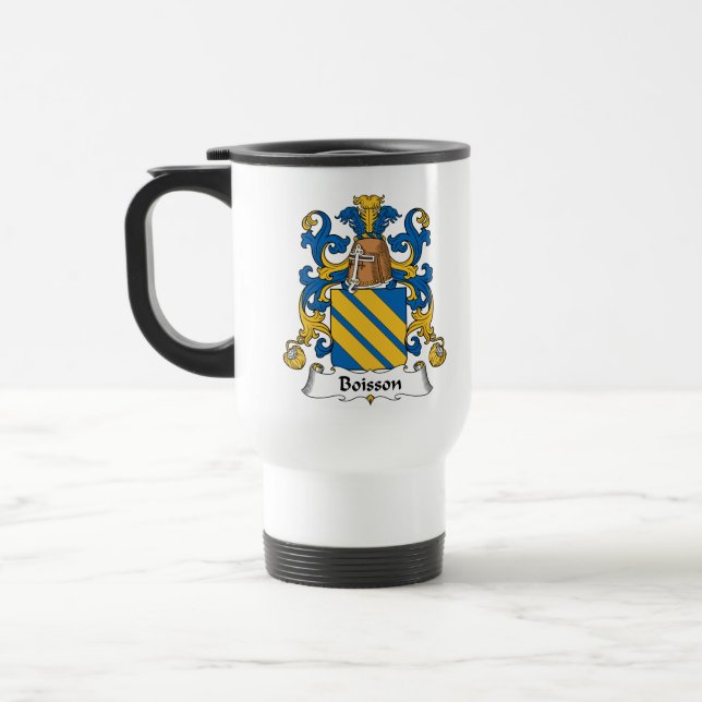 Caneca Térmica Crista da família de Boisson (Esquerda)