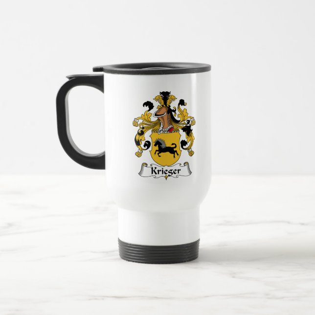 Caneca Térmica Crista da família de Krieger (Esquerda)
