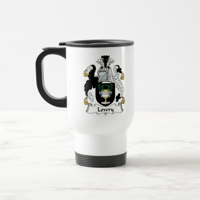 Caneca Térmica Crista da família de Lowry (Esquerda)