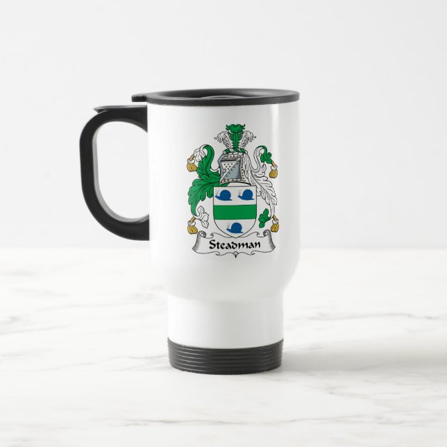 Caneca Térmica Crista da família de Steadman (Esquerda)