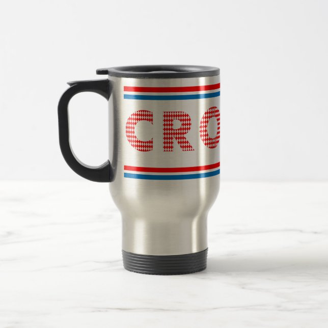Caneca Térmica Croácia - com amor (Esquerda)