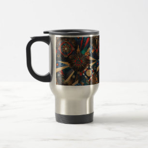 Caneca Térmica "Crônicas do Indígenas antigo" ceruliano, Viagem M