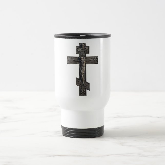 Caneca Térmica Cruz ortodoxa russa (Centro)