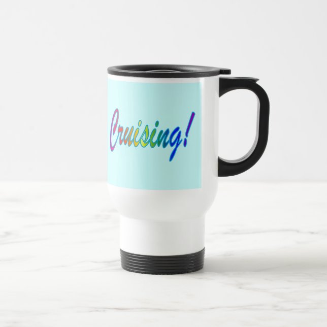 Caneca Térmica Cruzamento da Multi-cor do Aqua (Direita)