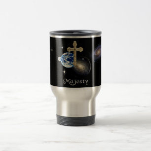 Caneca Térmica culto sua majestade cristã Coffee Mug