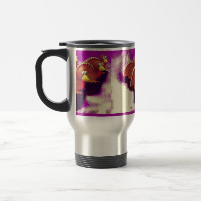 Caneca Térmica Cupcakes turcos! (Esquerda)