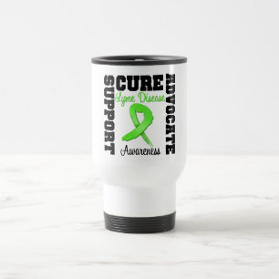Caneca Térmica Cura do advogado do apoio da doença de Lyme