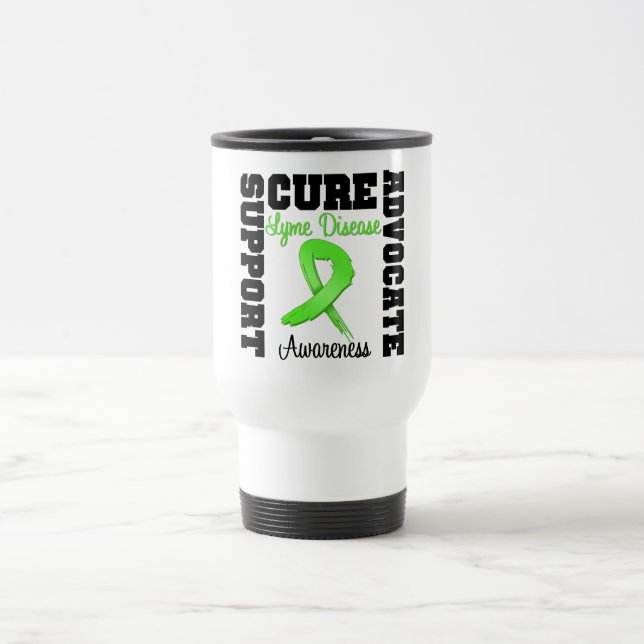 Caneca Térmica Cura do advogado do apoio da doença de Lyme (Centro)