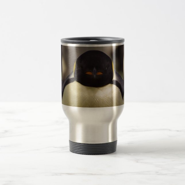 Caneca Térmica CUTE DO EMPEROR DO EmperorPenguin_PublicDomain (Centro)