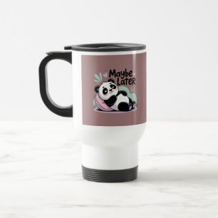 Caneca Térmica Cute Lazy Panda – “Talvez Mais Tarde” Panda Relaxa