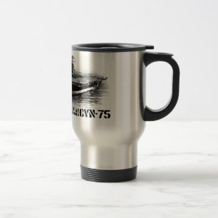 Caneca Térmica CVN-75 Harry S. Truman um viagem de 15