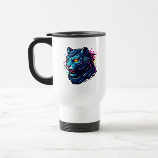 Caneca Térmica Cyber Animais - Criaturas Futurísticas da Digita