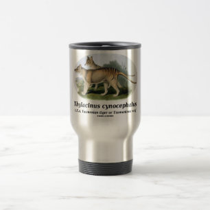 Caneca Térmica Cynocephalus do Thylacinus (tigre ou lobo