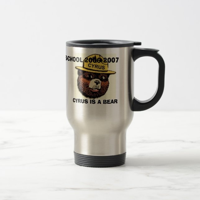 CANECA TÉRMICA CYRUS É UM URSO (Direita)