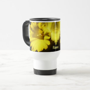Caneca Térmica Daffodil Flor Para Cima Próximo Personalizado