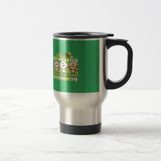 Caneca Térmica Daisy e Caramel, amiga de Bubble (Direita)
