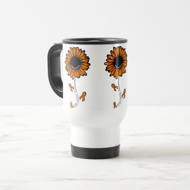Caneca Térmica Daisy...RSD/Caneca de viagem CRPS (Frente Esquerda)