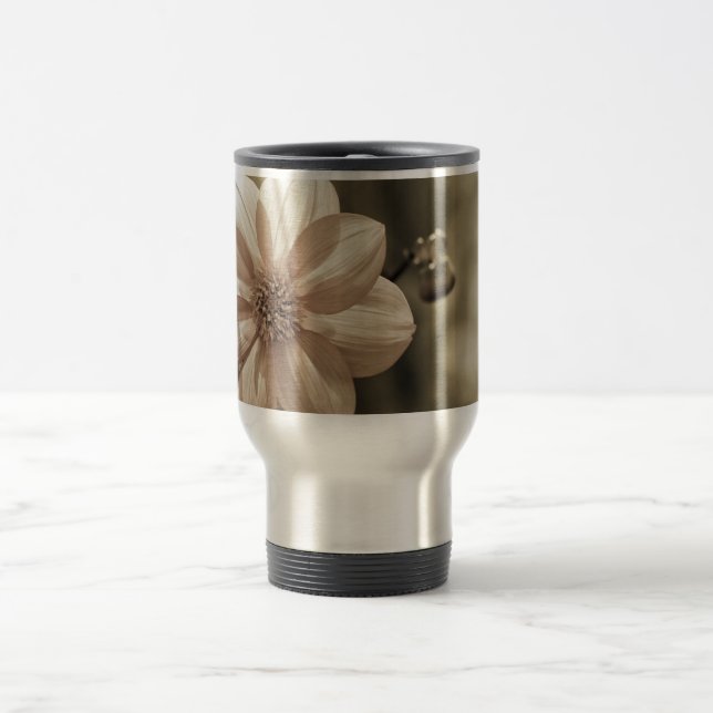 Caneca Térmica Dália Ensolarada (Centro)