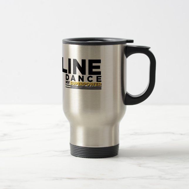 CANECA TÉRMICA DANÇA DE LINHA MINHA SUPERPOTÊNCIA (Direita)