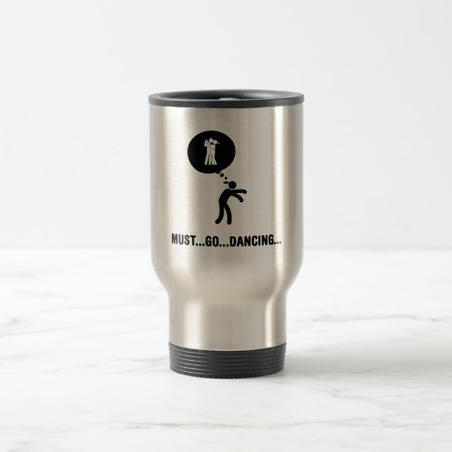 Caneca Térmica Dança de salão de baile (Centro)