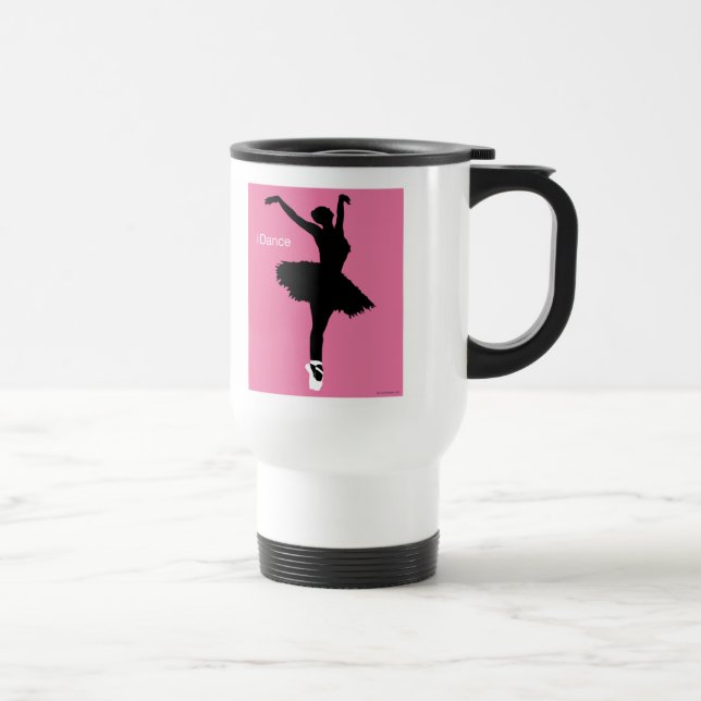 Caneca Térmica Dança (Rosa) (Direita)