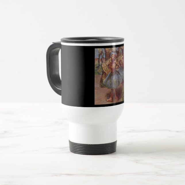 Caneca Térmica Dançarina - Edgar Degas - 1890 (Frente Esquerda)