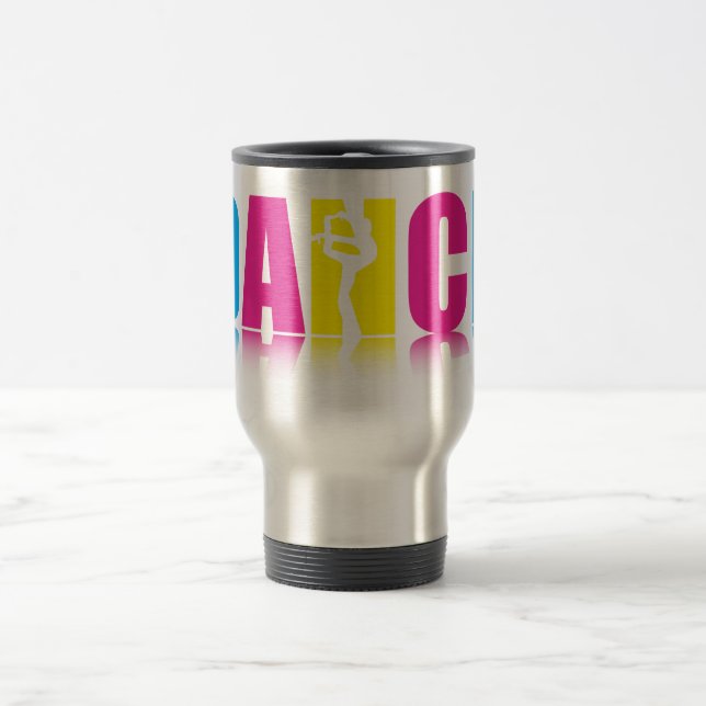 Caneca Térmica Dançarino personalizado da dança (Centro)