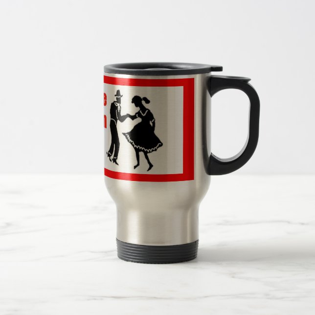 Caneca Térmica Dançarino quadrado (Direita)