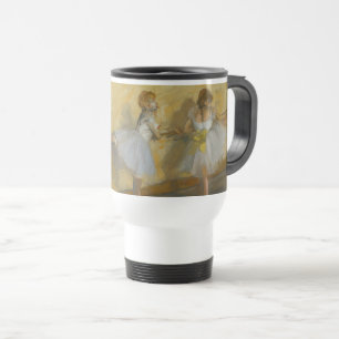 Caneca Térmica Dançarinos Praticando no Barre - Edgar Degas