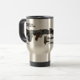 Caneca Térmica De Maschinengewehr MG 42 metralhadora 1942 2