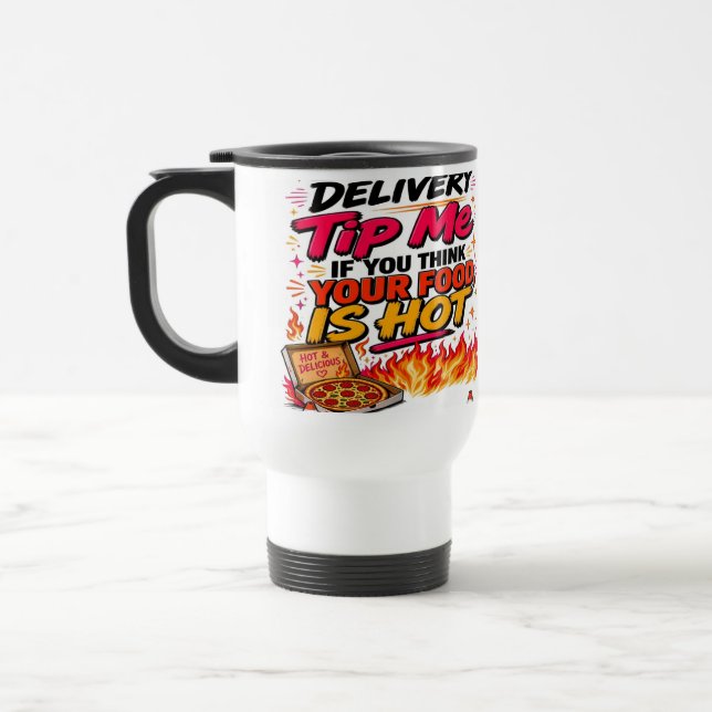 Caneca Térmica Dê-me uma gorjeta (Esquerda)