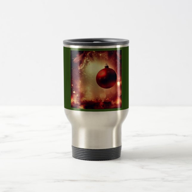 Caneca Térmica Decorações de Natal 5 (Centro)