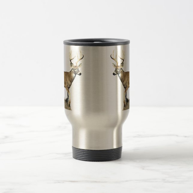 Caneca Térmica Deer Buck Branco (Centro)