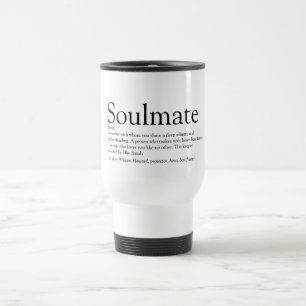 Caneca Térmica Definição de Parceiro Ideal Personalizada Romântic