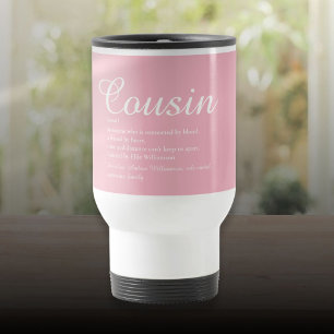 Caneca Térmica Definição de Prima Mais Incrível do Mundo Rosa Fem