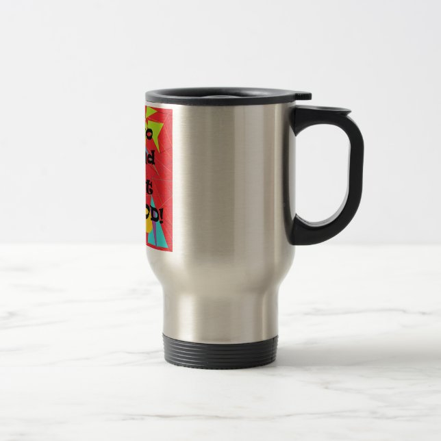 Caneca Térmica Deixado vá deixar o deus (Direita)