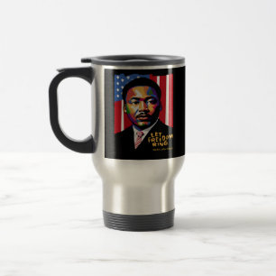 Caneca Térmica Deixe a liberdade tocar uma citação engraçada