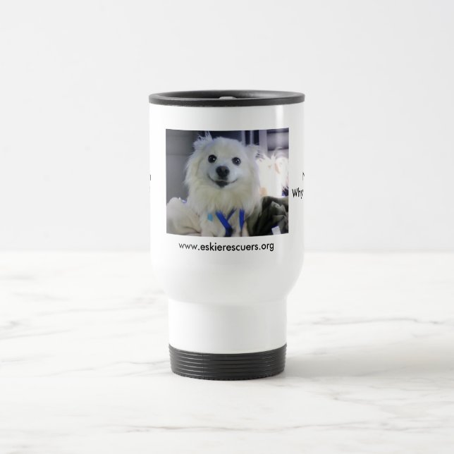 Caneca Térmica Demasiada cafeína? (Centro)