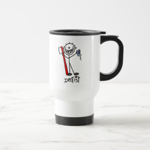 Caneca Térmica Dentista de Figura de Pau Básica
