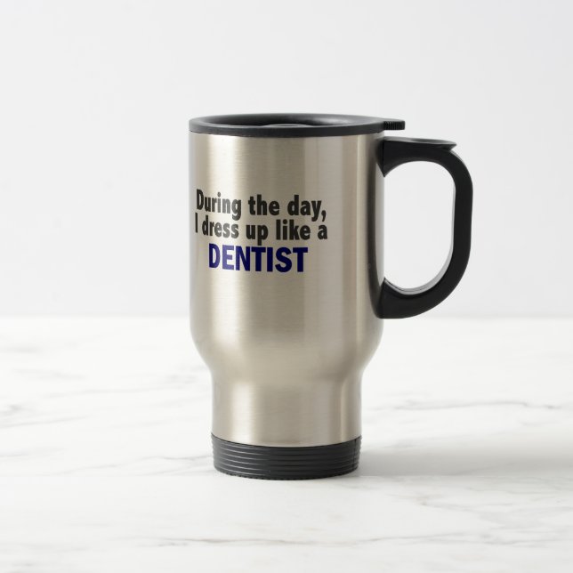 Caneca Térmica Dentista durante o dia (Direita)