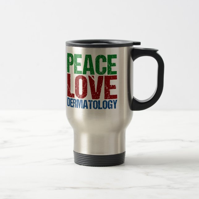 Caneca Térmica Dermatologia do Amor pela Paz (Direita)