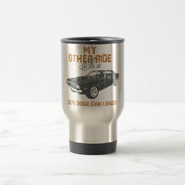 Caneca Térmica Desafiador de 1970 Dodge (Centro)