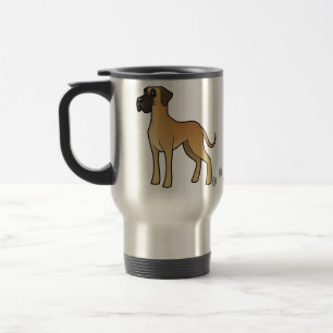 Caneca Térmica Desenhos animados great dane