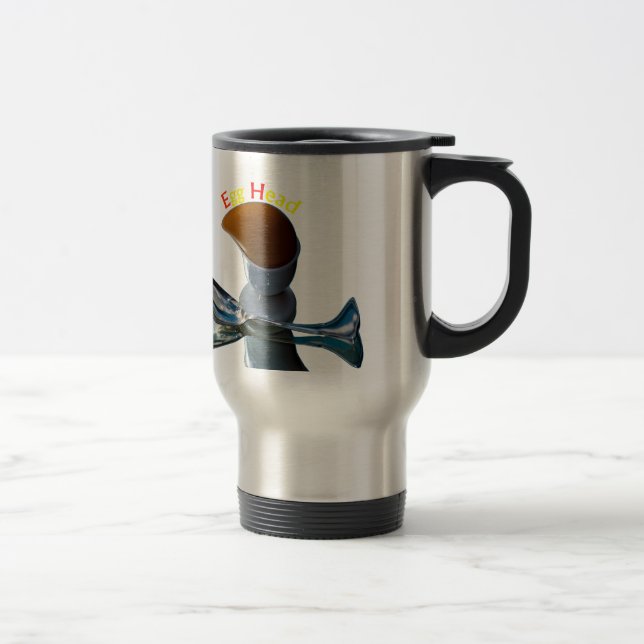 Caneca Térmica Desenhos Excêntricos de Cabeça de Ovo (Direita)
