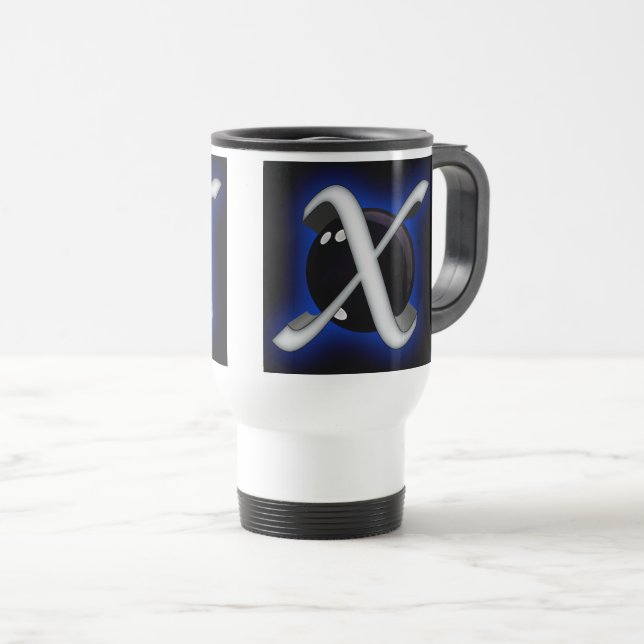 Caneca Térmica Design boliche Xmachine (Frente Esquerda)